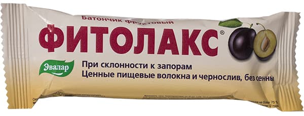 Батончики Фитолакс